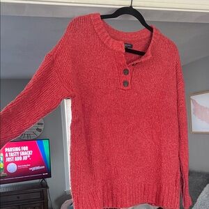 Women's coral Sweater